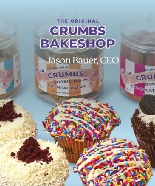 Jason Bauer of Crumbs Bakeshop