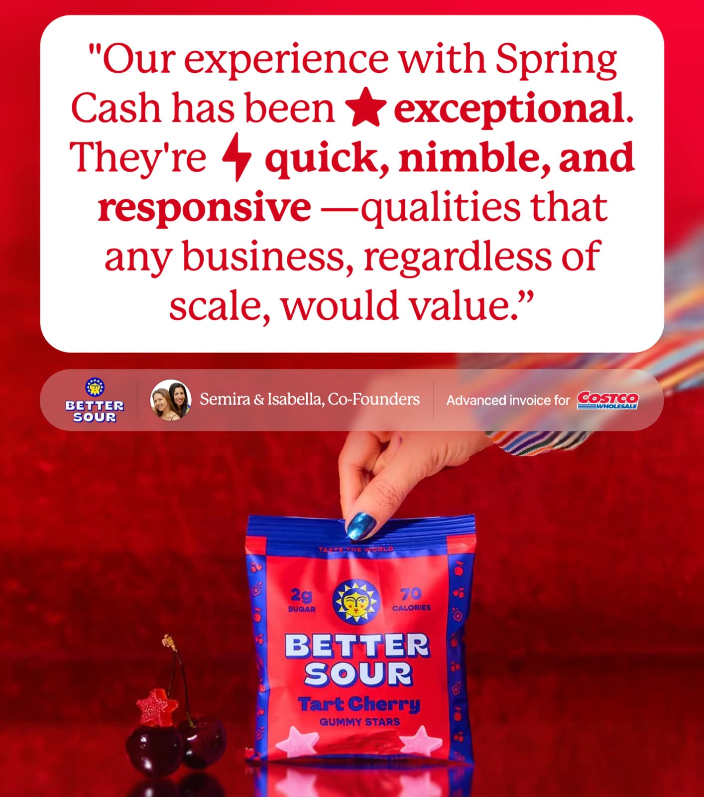 Semira & Isabella, Co-Founders of Better Sour