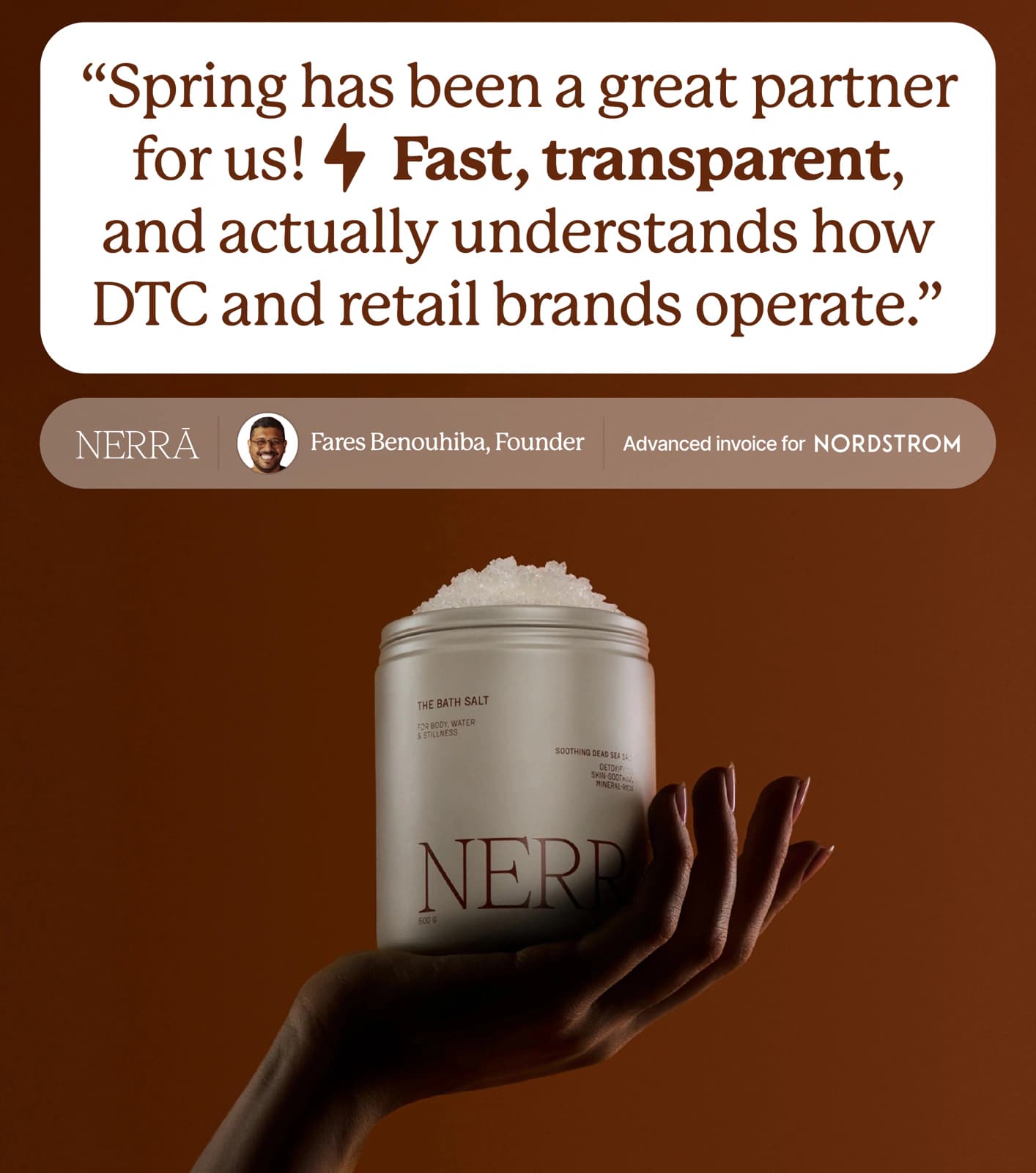 Fares Benouhiba, Founder of Nerrá